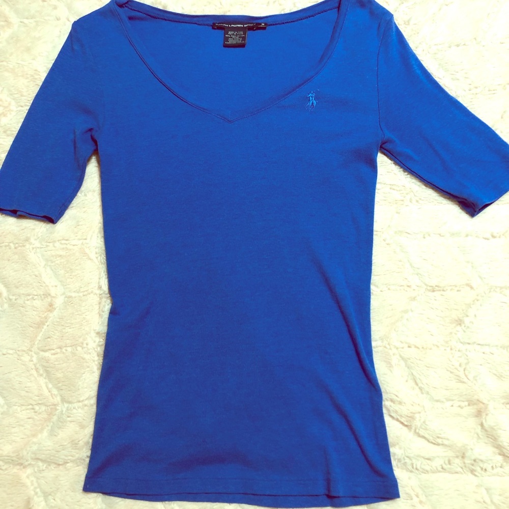 Polo v neck shirt